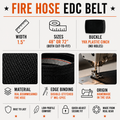 Fire Hose EDC Belt