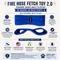 Recycled Fire Hose Dog Fetch Toy v2.0