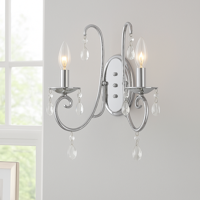 World Imports WI974708 Kothari 2 Light Sconce