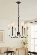World Imports Monroe 9-Light Bronze Chandelier (WI973797)
