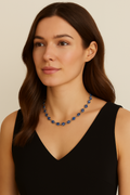 Charter Club Gold-Tone Pave and Stone Collar Necklace