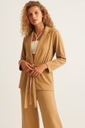 Skin Elenora Organic Classic Belted Blazer