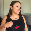 Cherries necklace