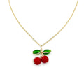 Cherries necklace