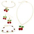 Cherries necklace