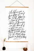 Poster: Children are a heritage