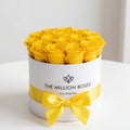 Classic White Box | Yellow Roses