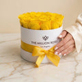 Classic White Box | Yellow Roses