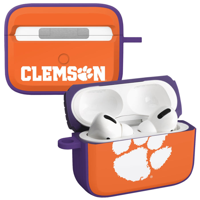 Clemson Tigers HDX Apple AirPods Pro 1 & 2 Case Cover