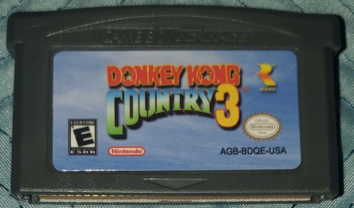 Donkey Kong Country 3 GBA Video Game Nintendo Game Boy Advance 2005