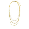 Coquette gold necklace