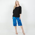 Gail Capri Pant with Pockets! 100% Cotton Gauze