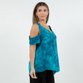 Mylie Cold Shoulder Top 100% Cotton Gauze