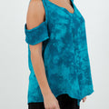 Mylie Cold Shoulder Top 100% Cotton Gauze