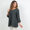 Lu V-Neck Top 100% Cotton Gauze