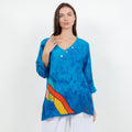 Lucia Applique Top  100% Cotton Gauze