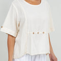 Women's 100% Cotton Gauze Kira Top