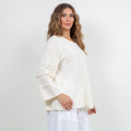 Women's Cotton Gauze Sabrina Top