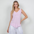Women's 100% Cotton Gauze Dominica Tank Top