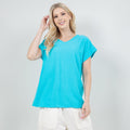 Carla 100% Cotton Gauze Top in OSFM Sale