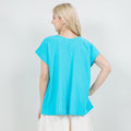 Carla 100% Cotton Gauze Top in OSFM Sale