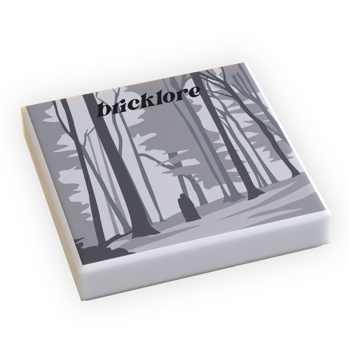Taylor Bricks Bricklore Music Album Cover (2x2 Tile)