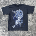 Vintage 00S Dragon Ball-Z 'Gohan Super Sayain 2' Black T-Shirt