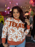 Brianna Cannon • TEXAS FLORAL TOILE SWEATSHIRT