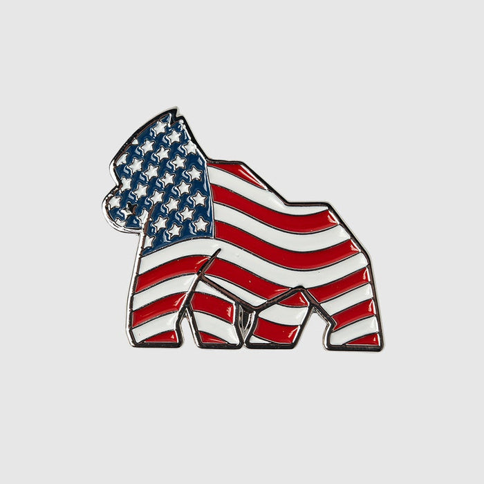 American Flag Gorilla Ball Marker