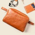 Leather Fanny Pack - Natural