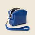 Mini Zipper Bag with Wristlet - Cobalt Blue