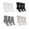 Men's Cotton Diabetic Crew Socks (Assorted)