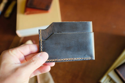 Privateer Wallet - Handmade Full-Grain Leather Minimalist Wallet | Yarets Leather