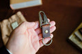 Leather Key Clip N2 - Handmade Full-Grain Leather | Yarets Leather