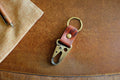 Leather Key Clip N1 - Handmade Full-Grain Leather | Yarets Leather