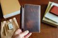 Pathfinder Field Note Case - Handmade Full-Grain Leather | Yarets Leather