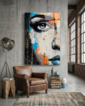 Half Portrait Glass Wall Art || Designer Collection