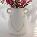 Daisy gold necklace