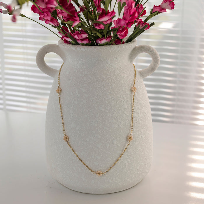 Daisy gold necklace