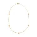 Daisy gold necklace