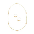 Daisy gold necklace