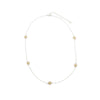 Daisy silver necklace