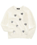 Dkny Big Girls Sequin Sweater, Size 8-10