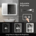 Deluxe Center Glow LED Bathroom Mirror
