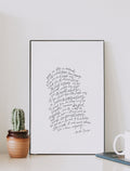 11x17 Do It Anyway Poem