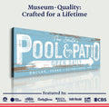 Personalized Pool And Patio Sign V
