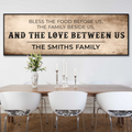 Family Blessing: Bless the Food Sign