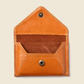 Mini Envelope Wallet With RFID protection - Honey
