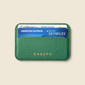 Mag Safe Leather Wallet with RFID - Green
