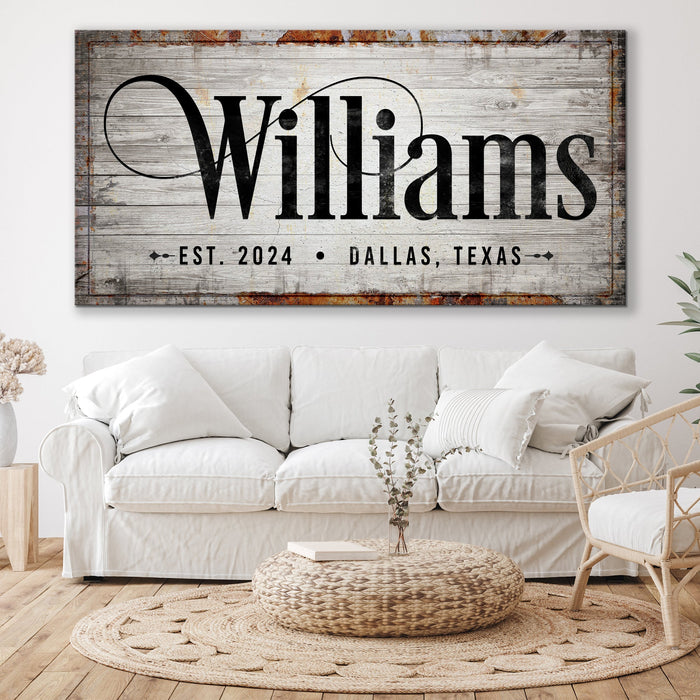 Family Sign XXIV